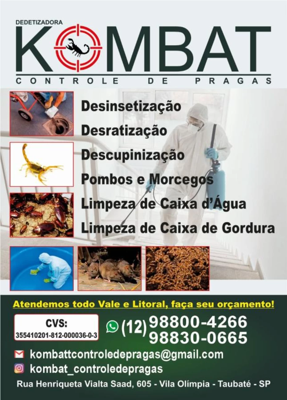 Foto 29:  — Kombat Controle de Pragas Dedetizadora